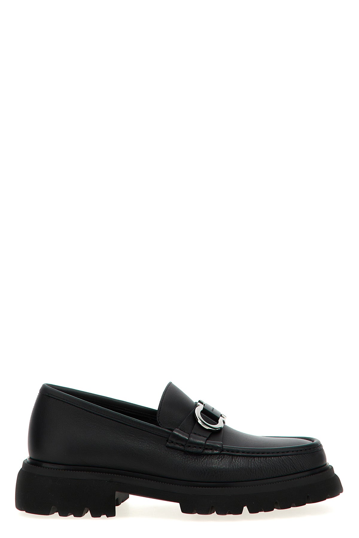 cocoon leather loafers