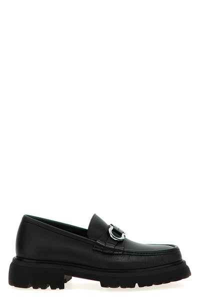 cocoon leather loafers