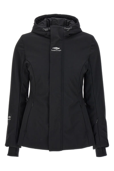 ski hourglass 3b sports icon doubled stretch nylon parka
