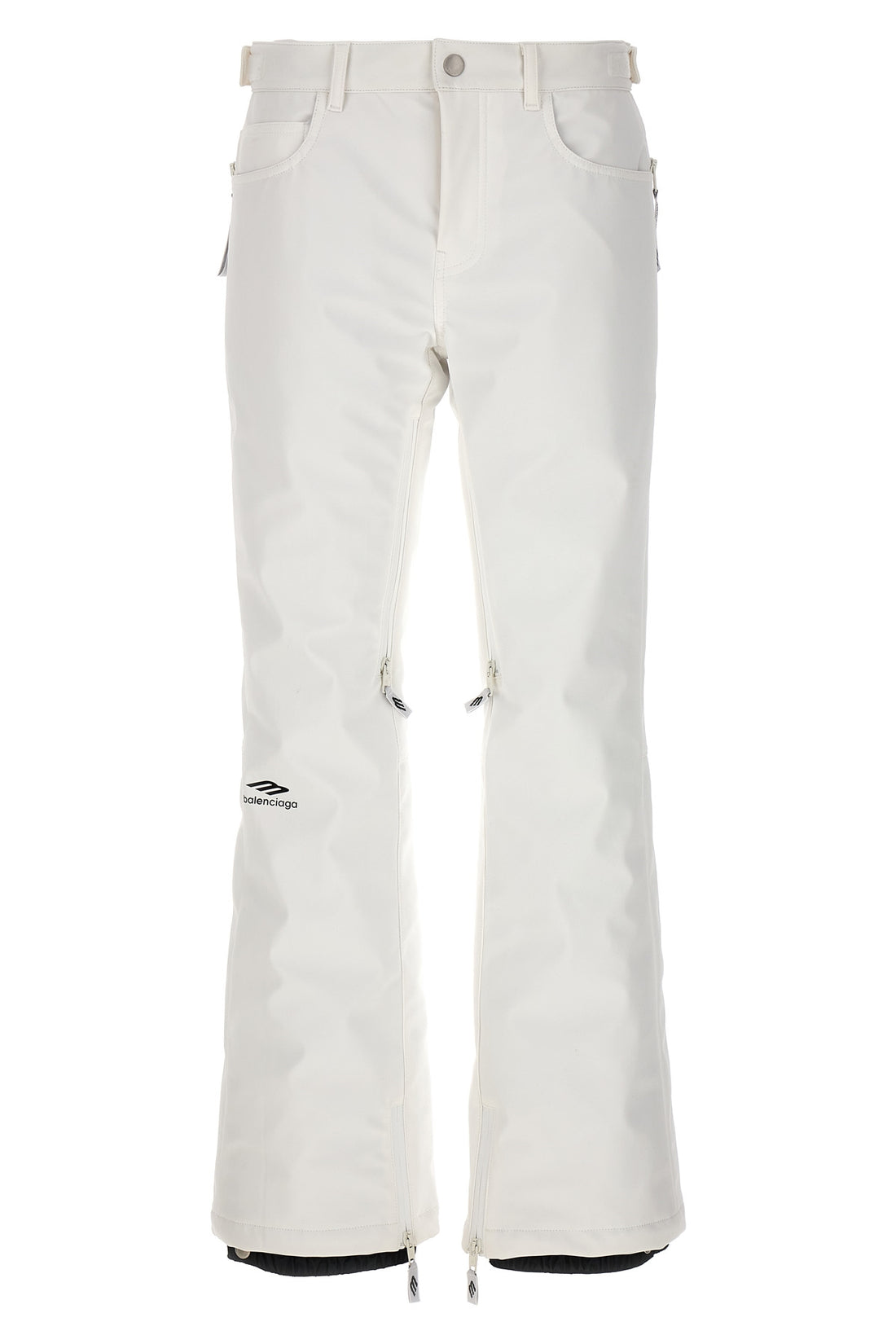 BALENCIAGA 36 5-pocket ski 3b sports icon doubled stretch nylon trousers