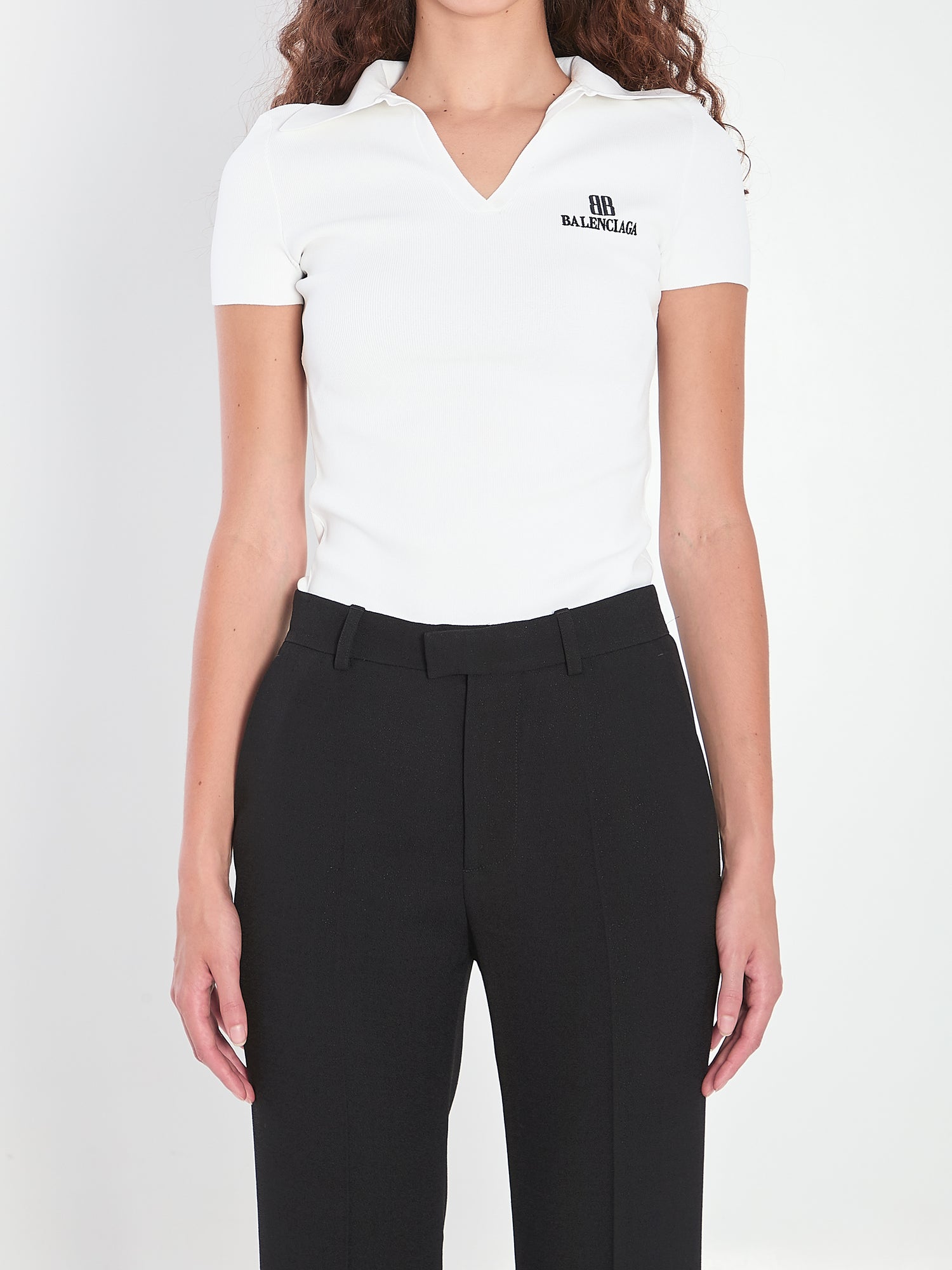 BALENCIAGA S t-shirt with v-neckline 