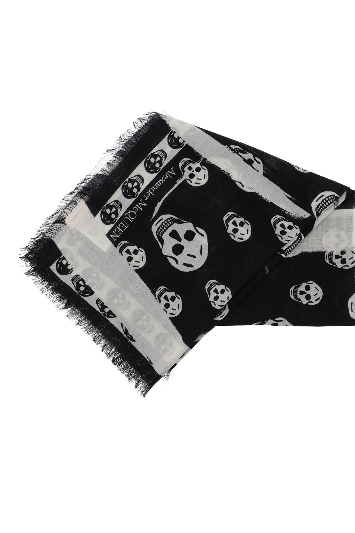 slashed skull scarf