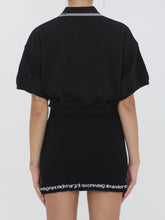 ALEXANDER WANG M cropped cotton polo shirt
