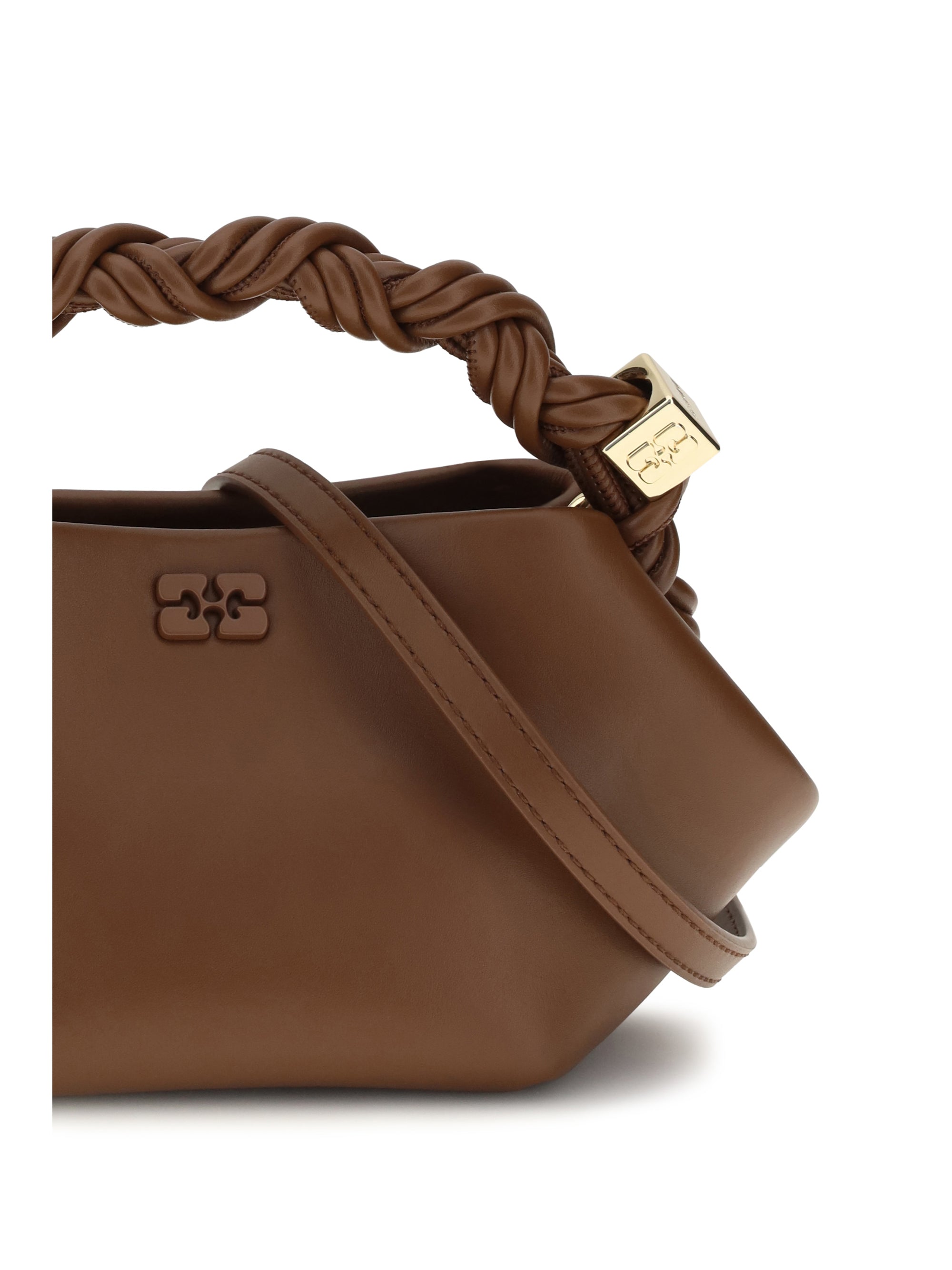 mini bou leather handbag
