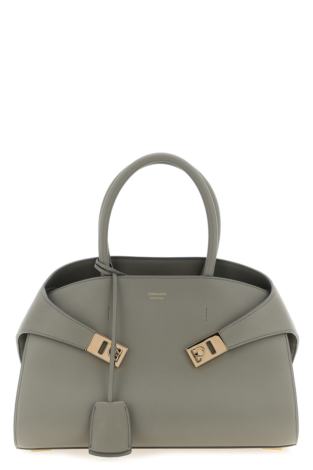 FERRAGAMO OS hug (m) handbag in calf leather treated