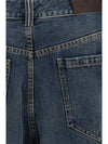 wide-leg cotton denim jeans