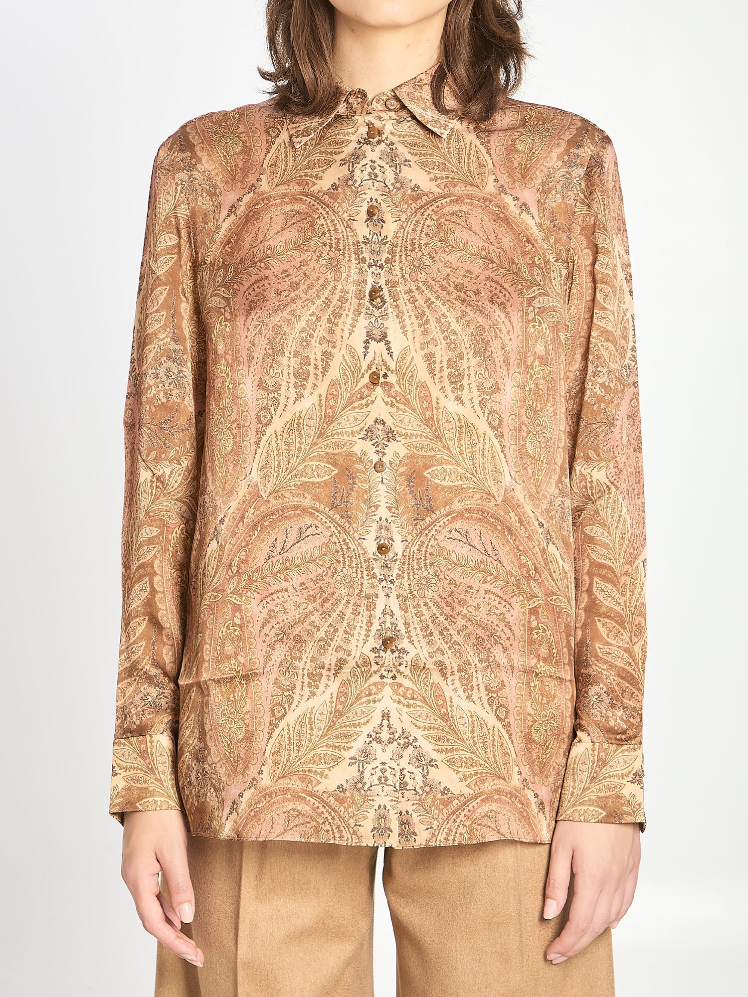 ZIMMERMANN 02 hypnotic satin shirt 