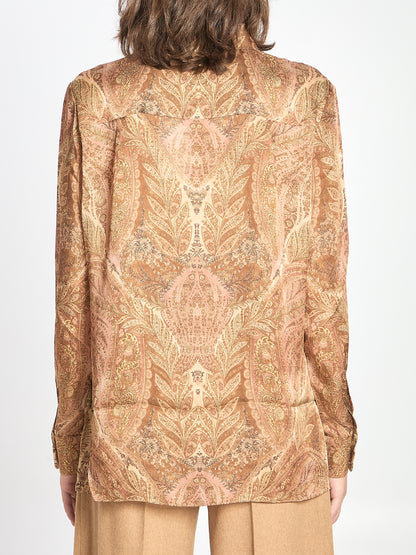 ZIMMERMANN 02 hypnotic satin shirt 