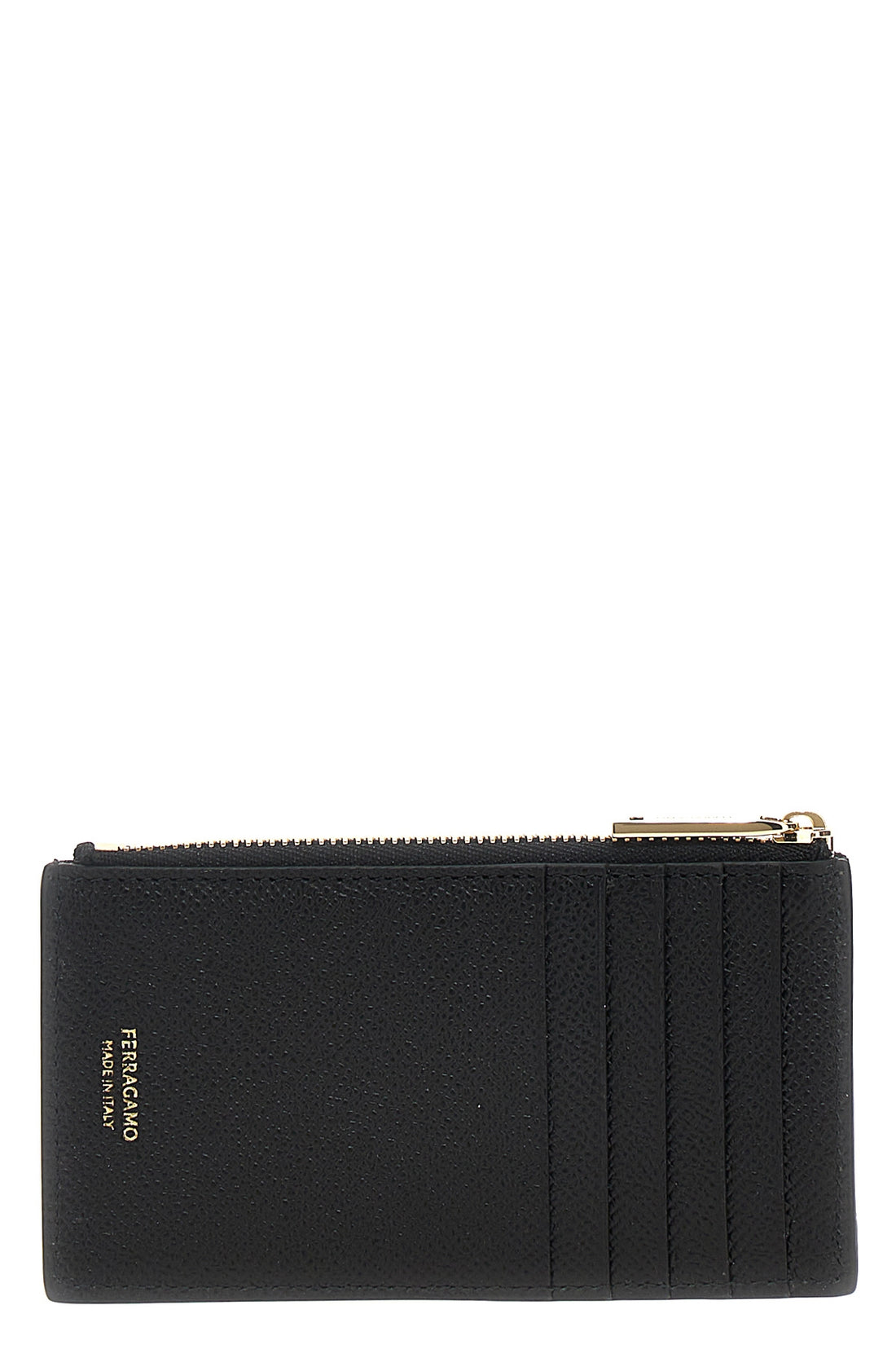 FERRAGAMO OS leather card holder