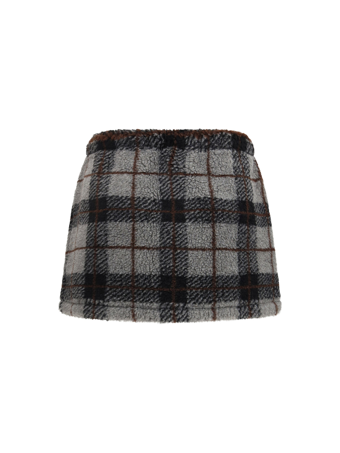 MIU MIU 36 check mini skirt