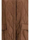 quilted urban light nylon cape