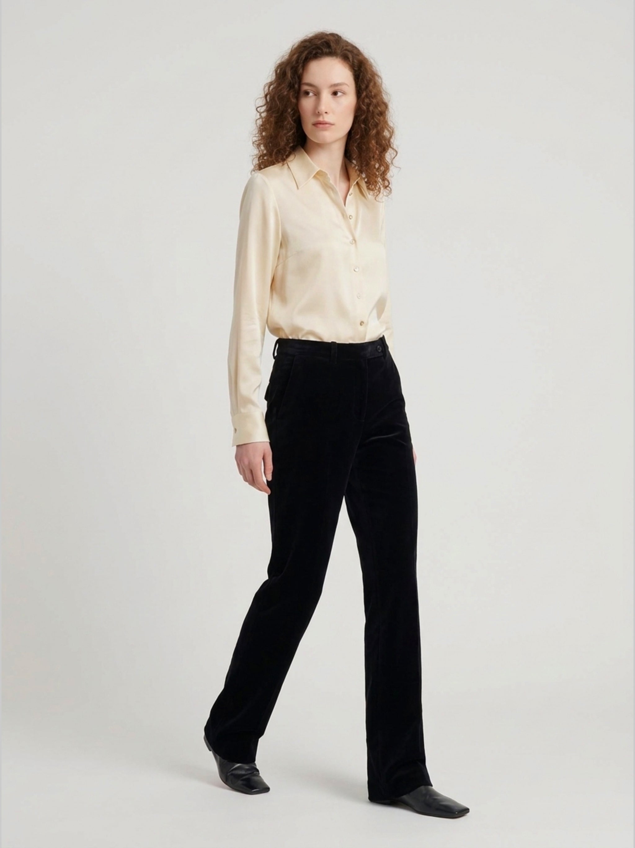 hunter velvet pants