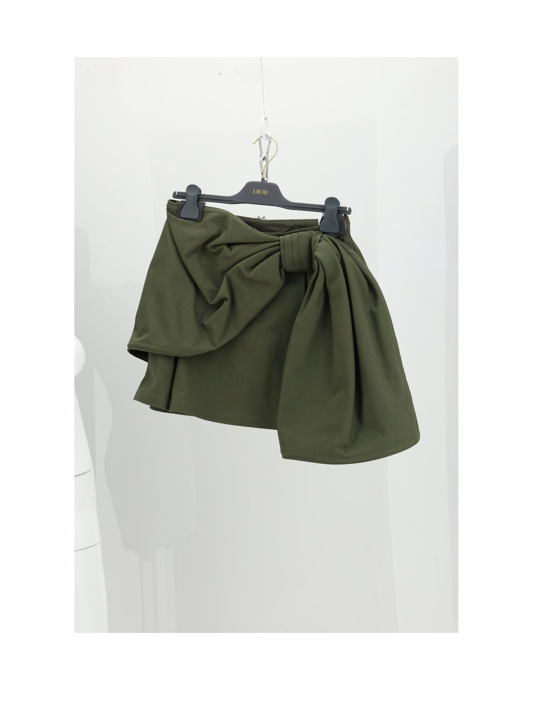DIOR 36 mini skirt khaki