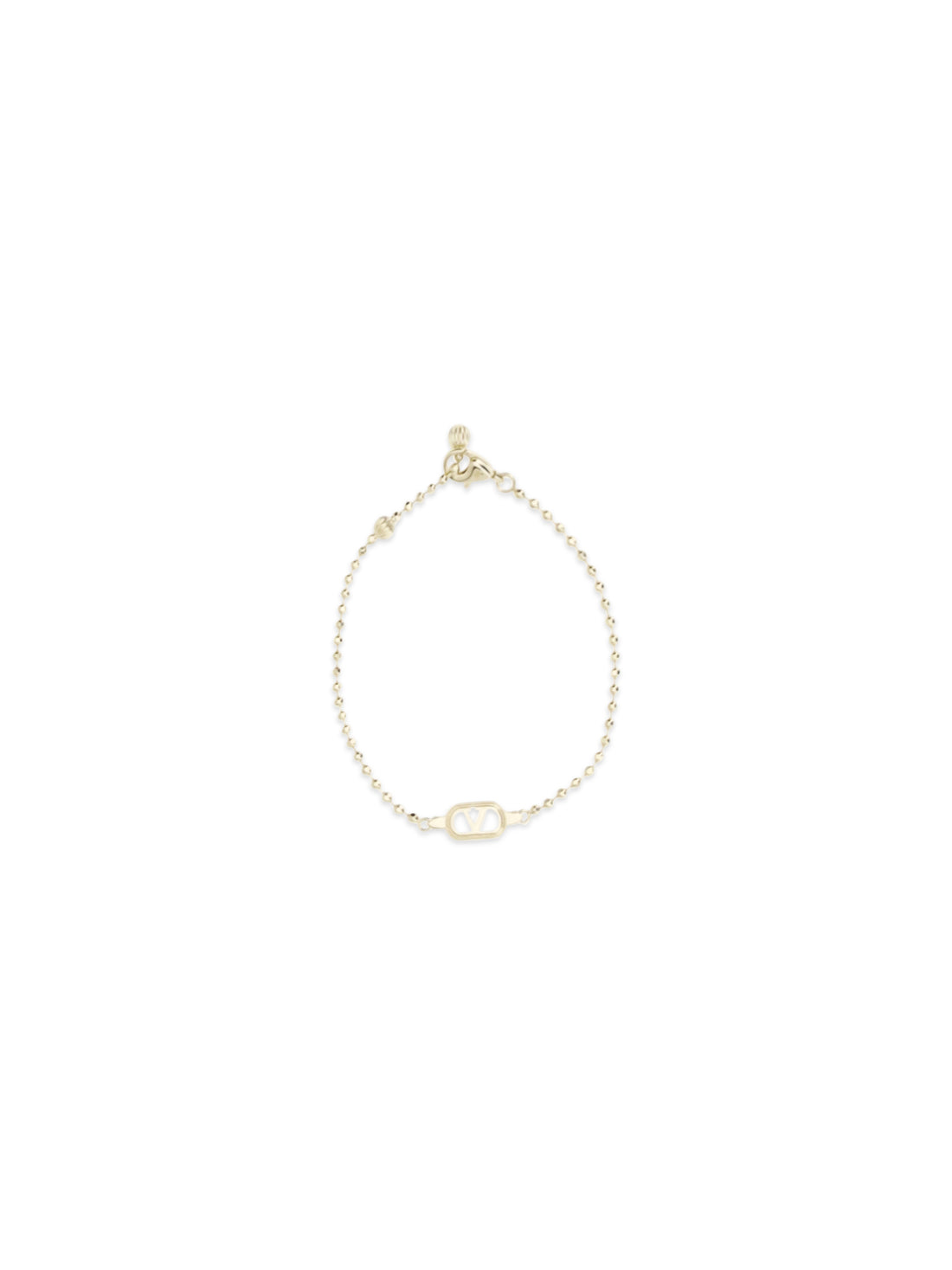 VALENTINO GARAVANI M ovalette bracelet in metal and swarovski® crystals