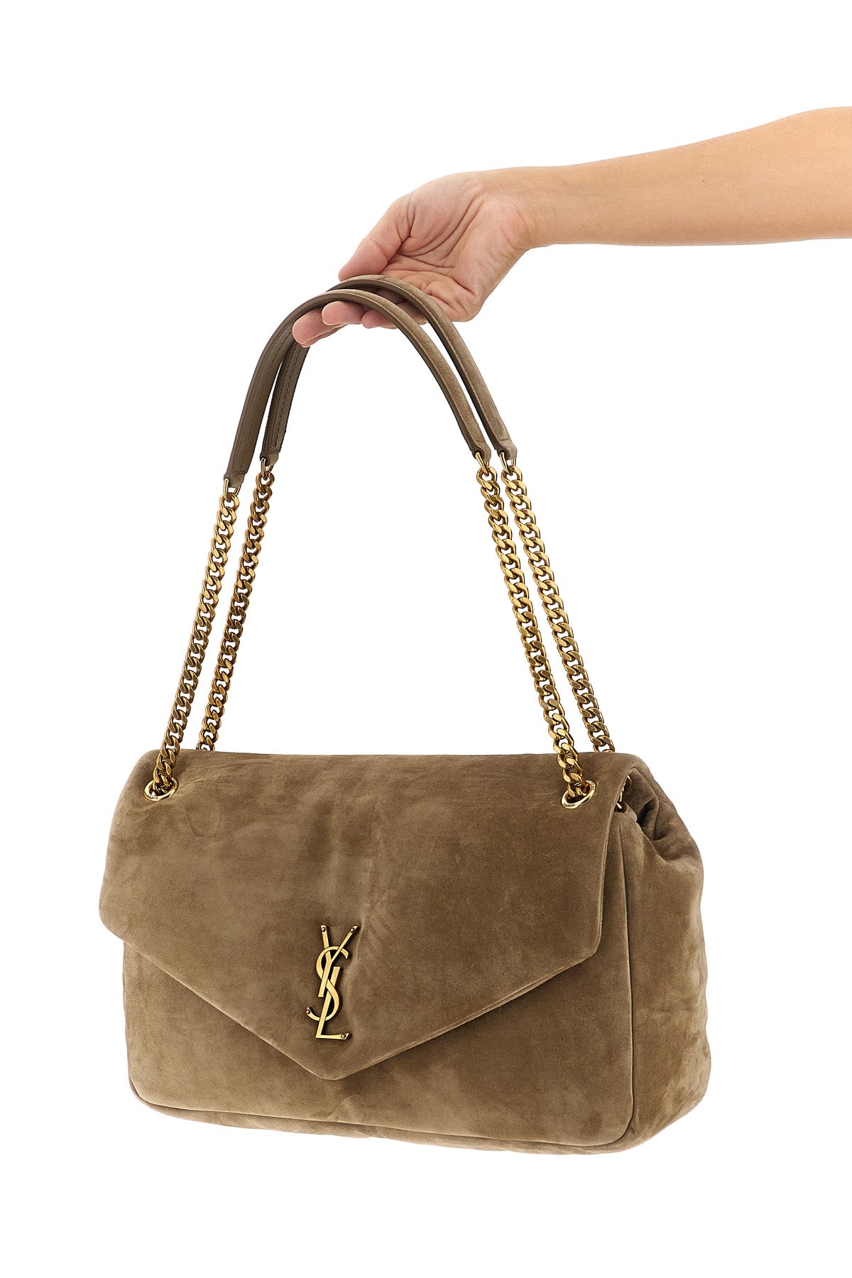 calypso suede shoulder bag