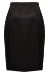 viscose satin pencil skirt