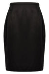 viscose satin pencil skirt