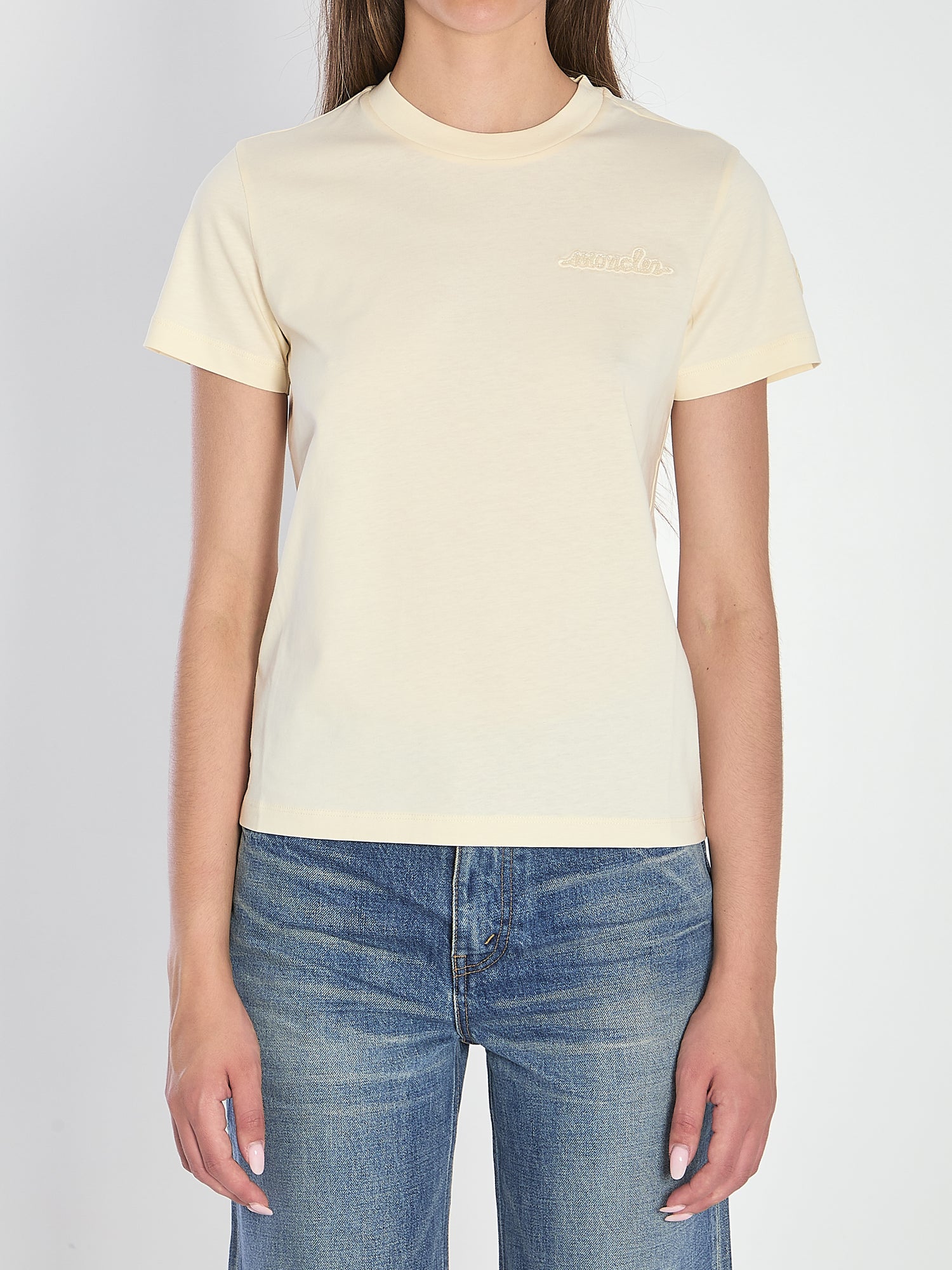 MONCLER M beaded logo t-shirt