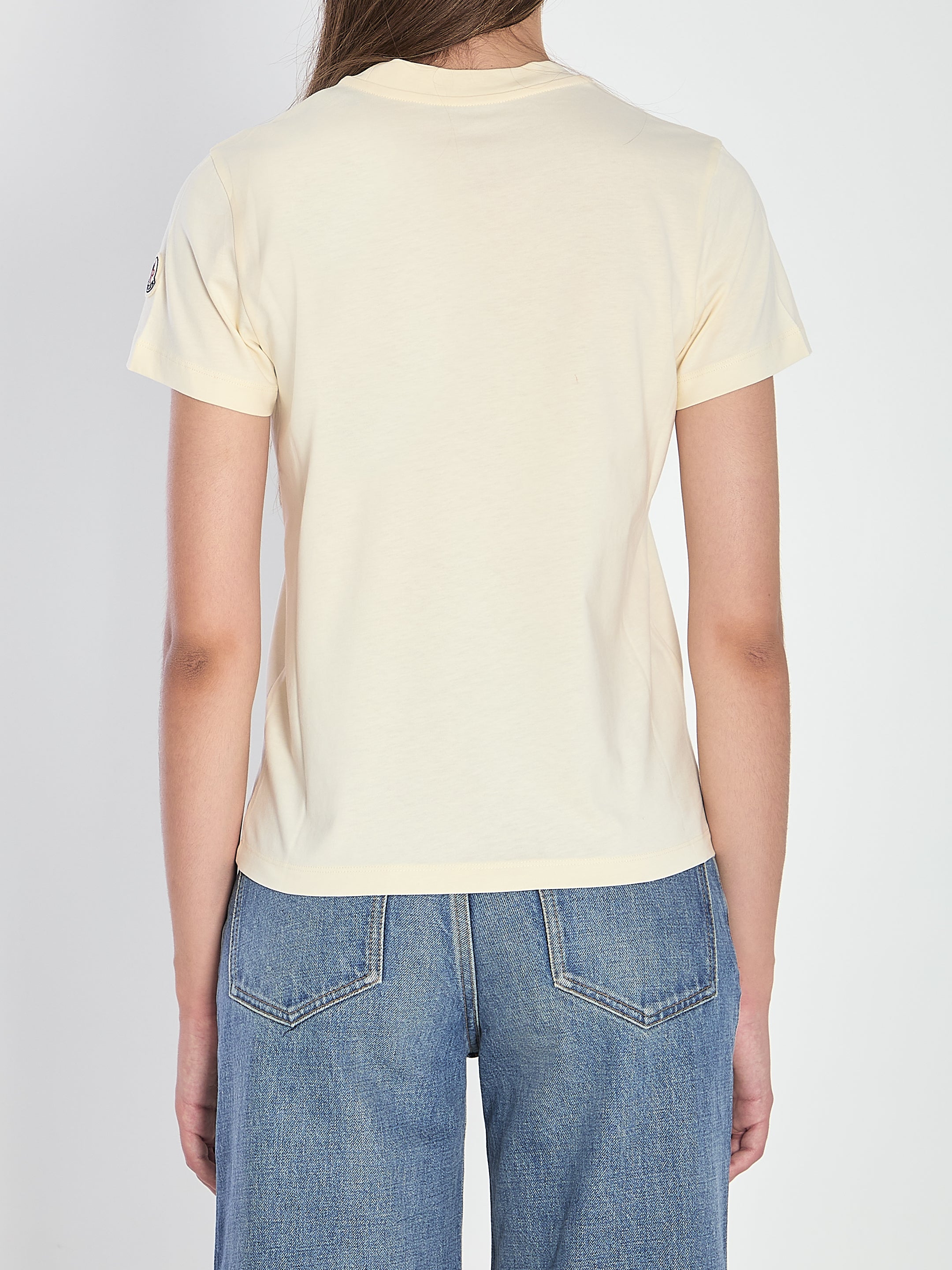 MONCLER M beaded logo t-shirt