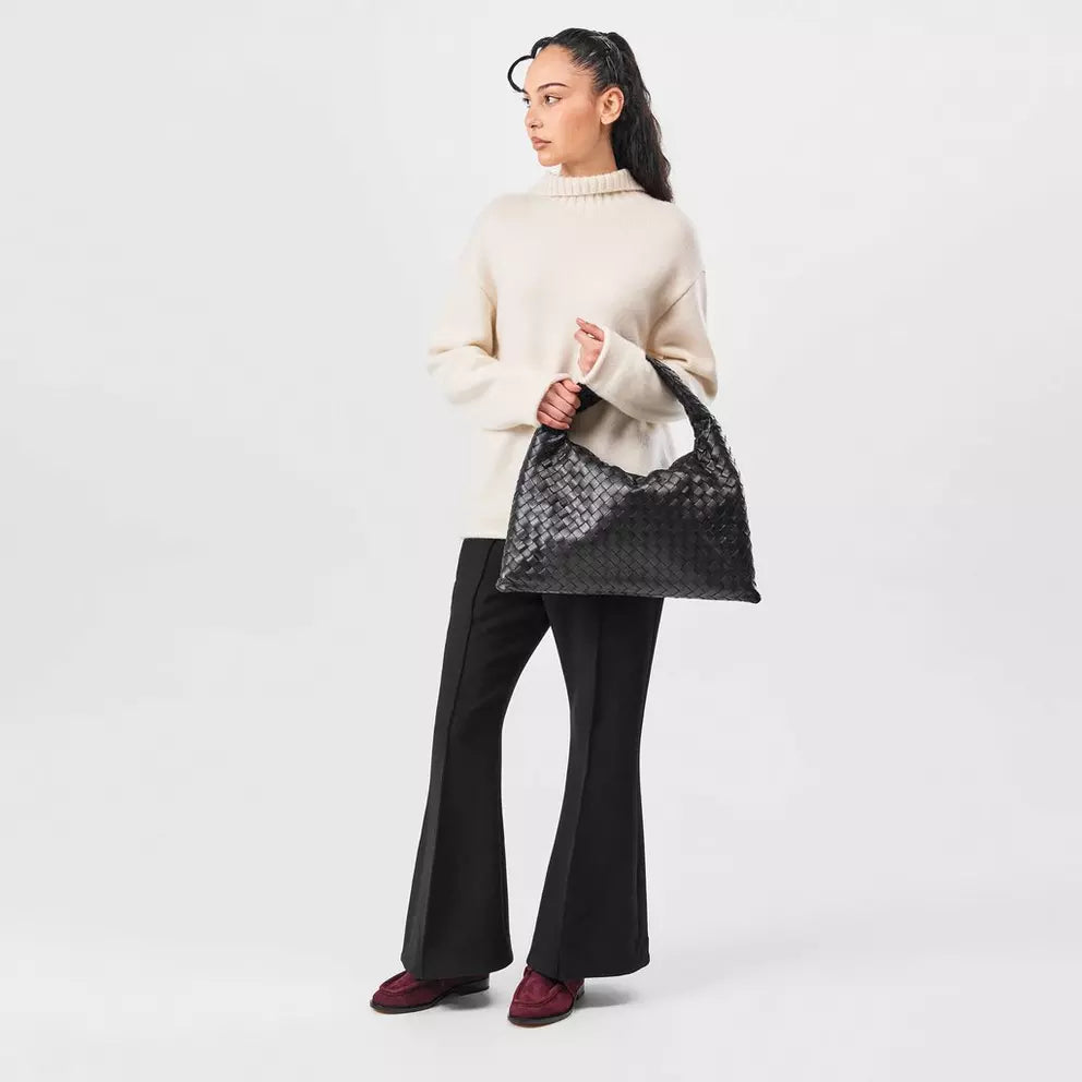 Small Hop Leather Shoulder Bag