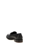 benedict grained leather loafers