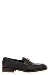 benedict grained leather loafers