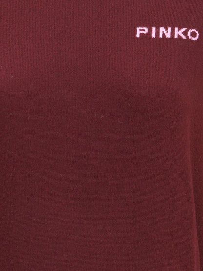PINKO L logo sweater
