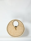 round beach bag small