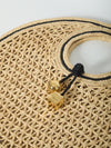 round beach bag small