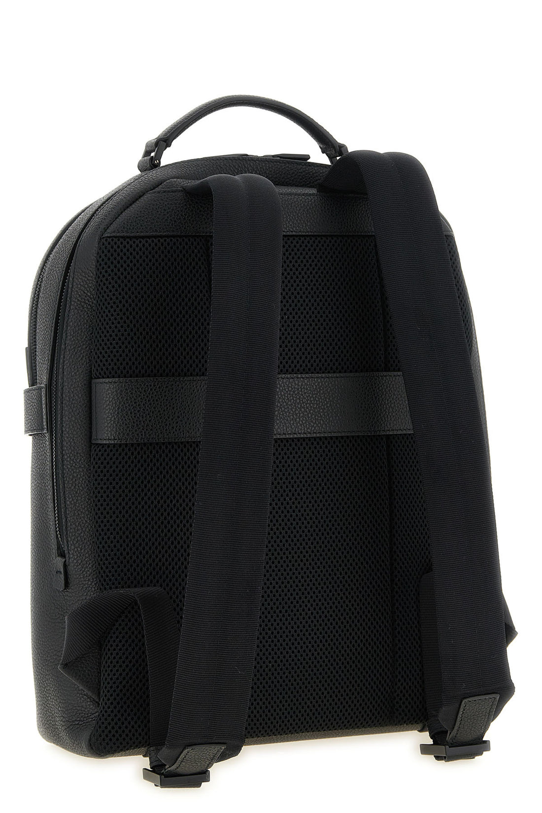 FERRAGAMO OS the ferragamo hug backpack in fine hammered leather
