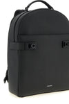 the ferragamo hug backpack in fine hammered leather