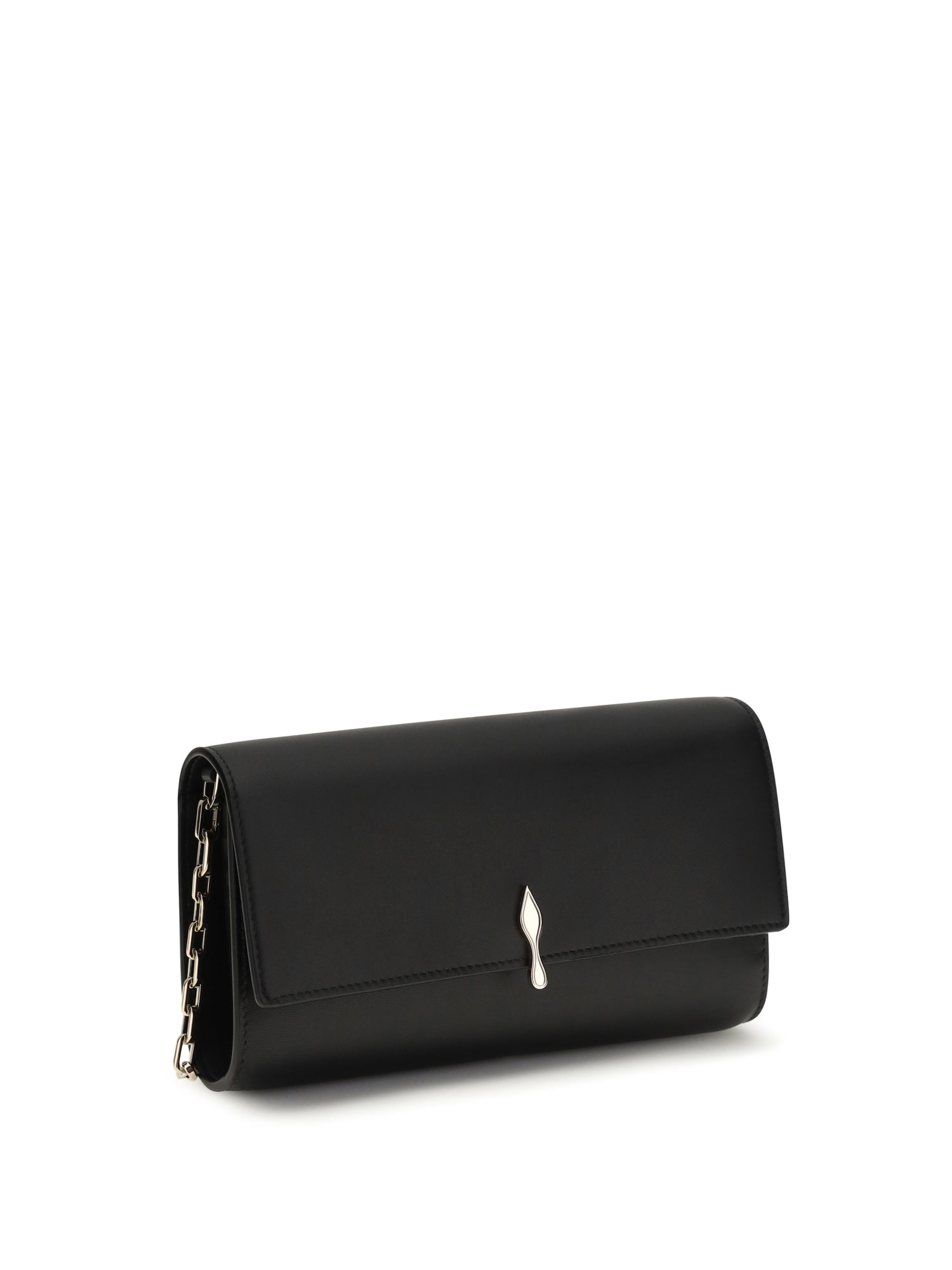 CHRISTIAN LOUBOUTIN OS bettina wallet with chain 
