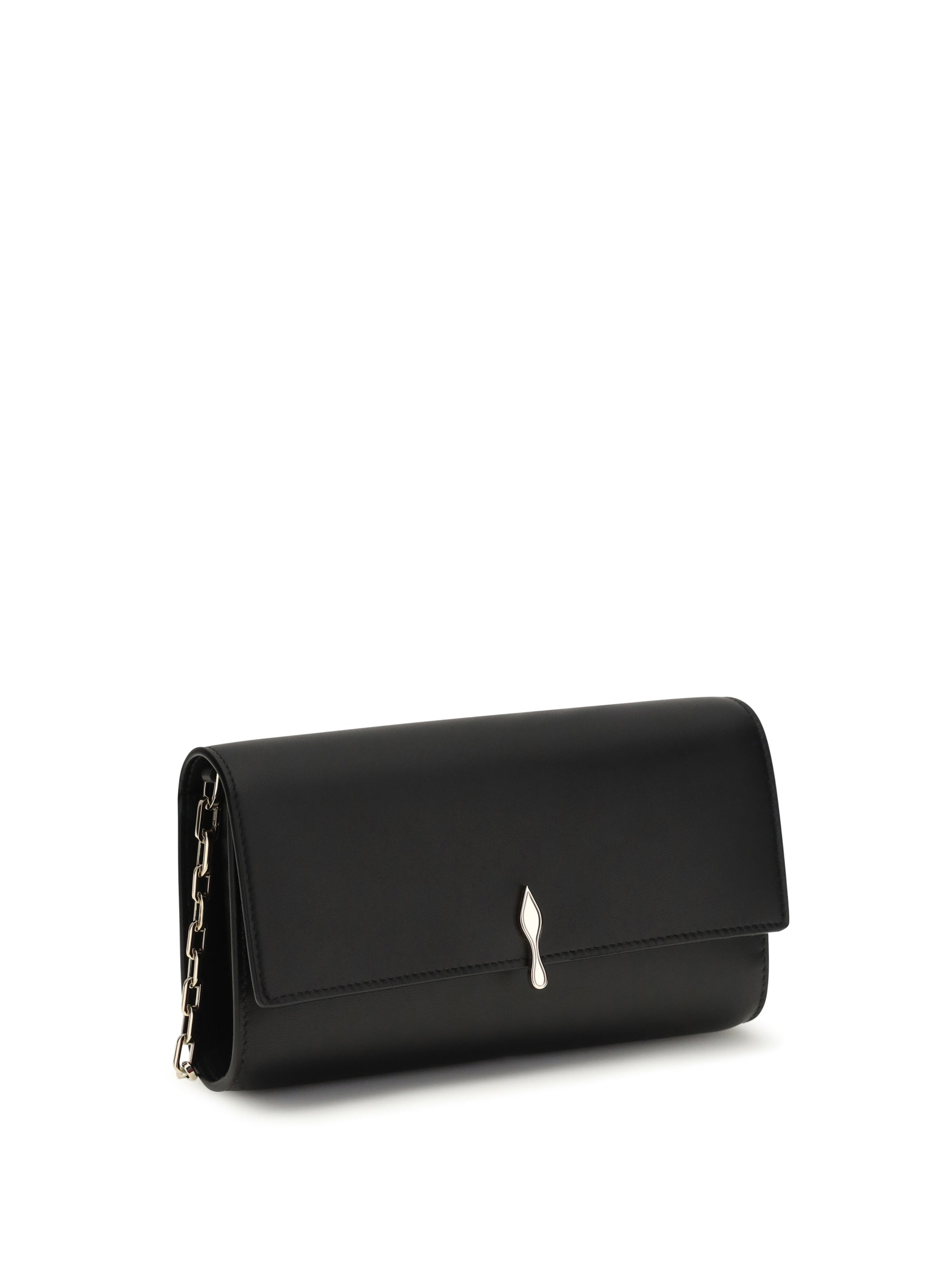CHRISTIAN LOUBOUTIN OS bettina wallet with chain 