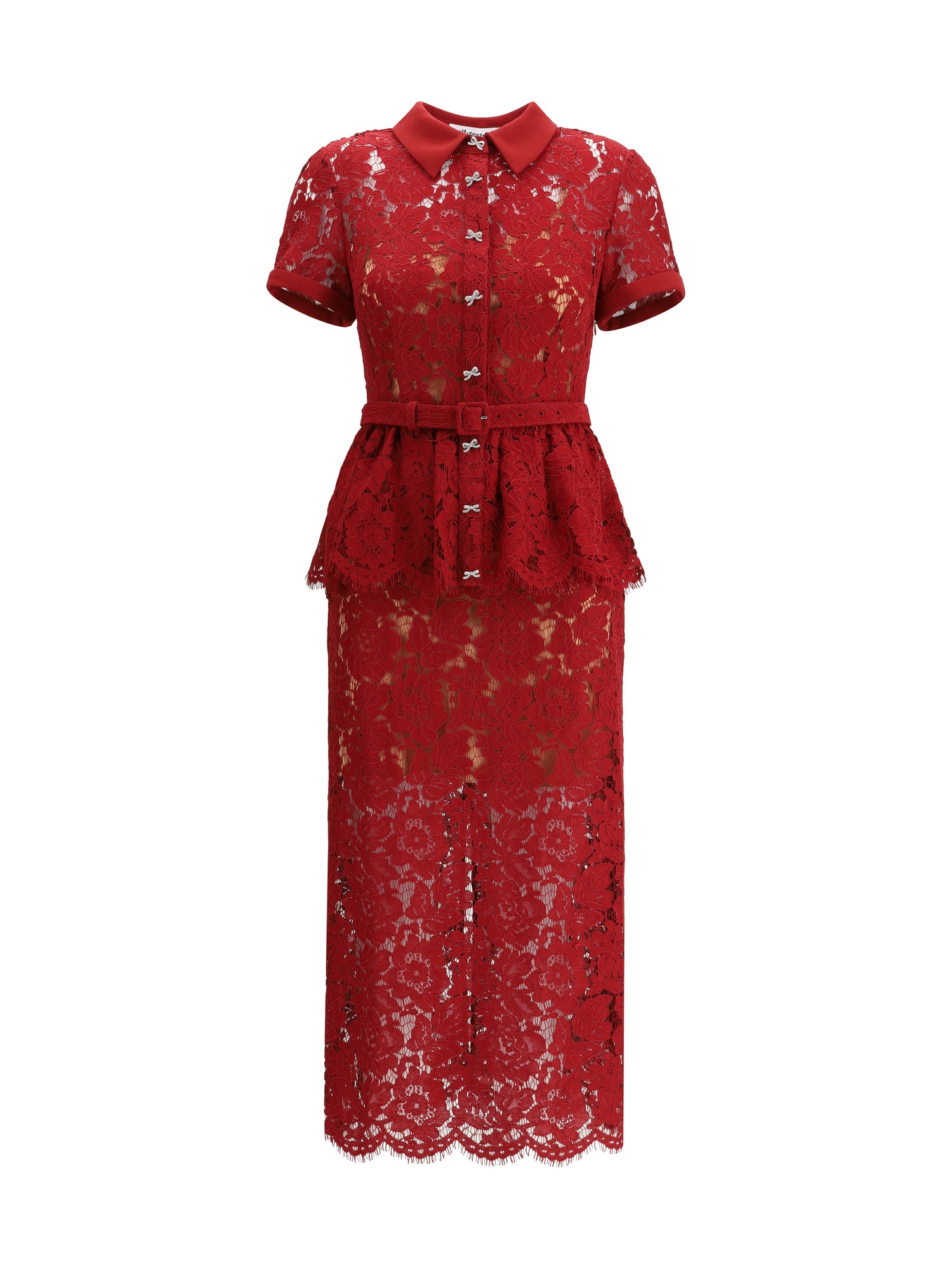 SELF-PORTRAIT 6 lace midi dress