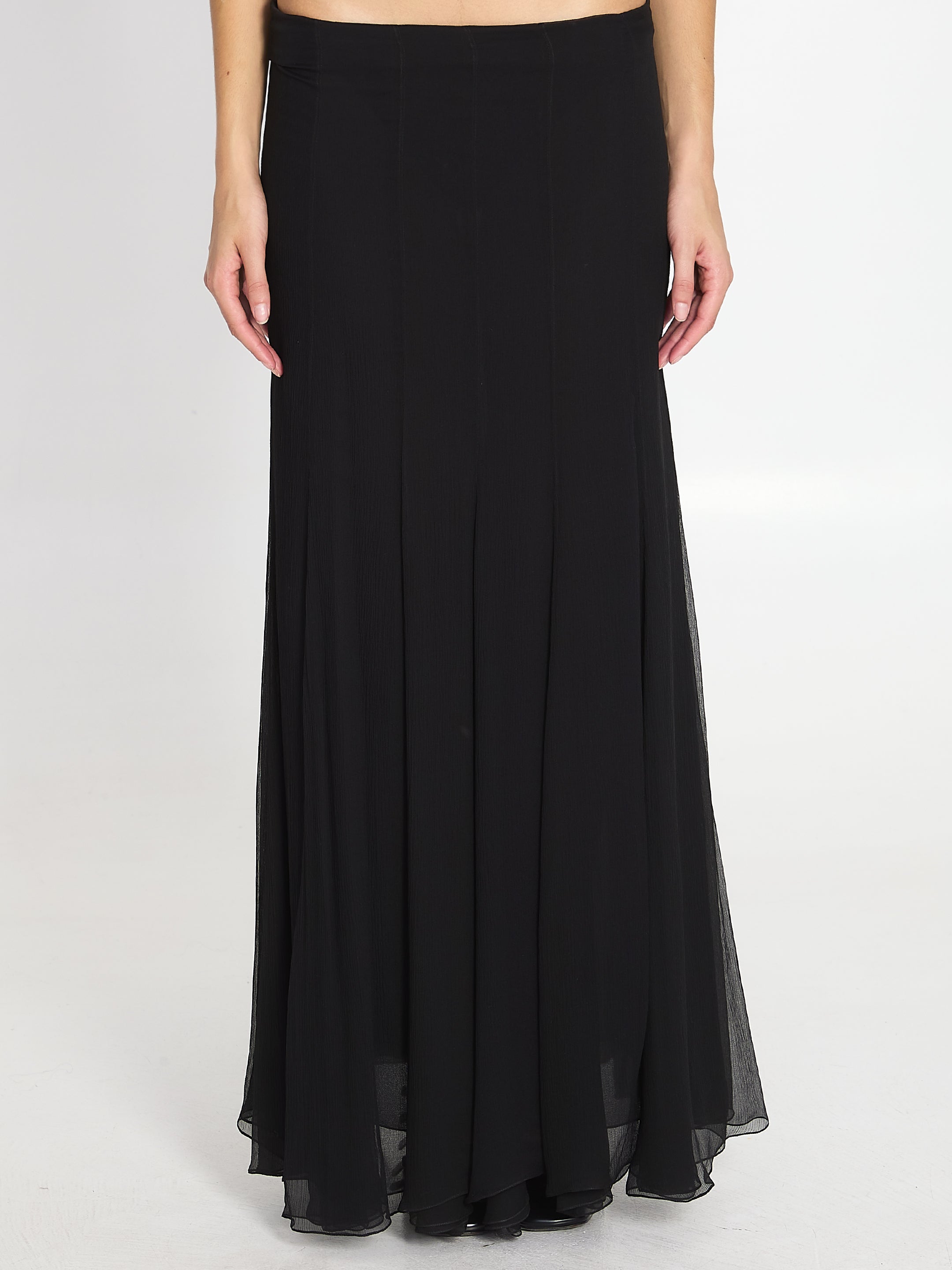CHLOE 36 flowy maxi skirt