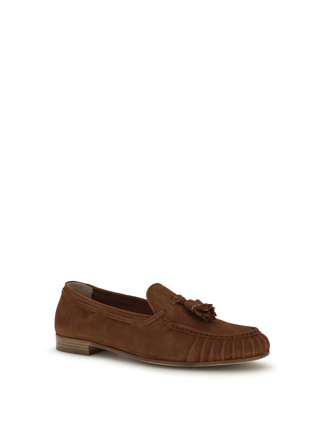 FRATELLI ROSSETTI 36 brera suede loafers