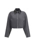 MAX MARA SPORTMAX 40 cropped vacuo jacket in virgin wool