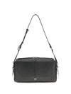 keeper medium shoulder bag in leather