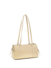 large re-nylon and saffiano shoulder bag