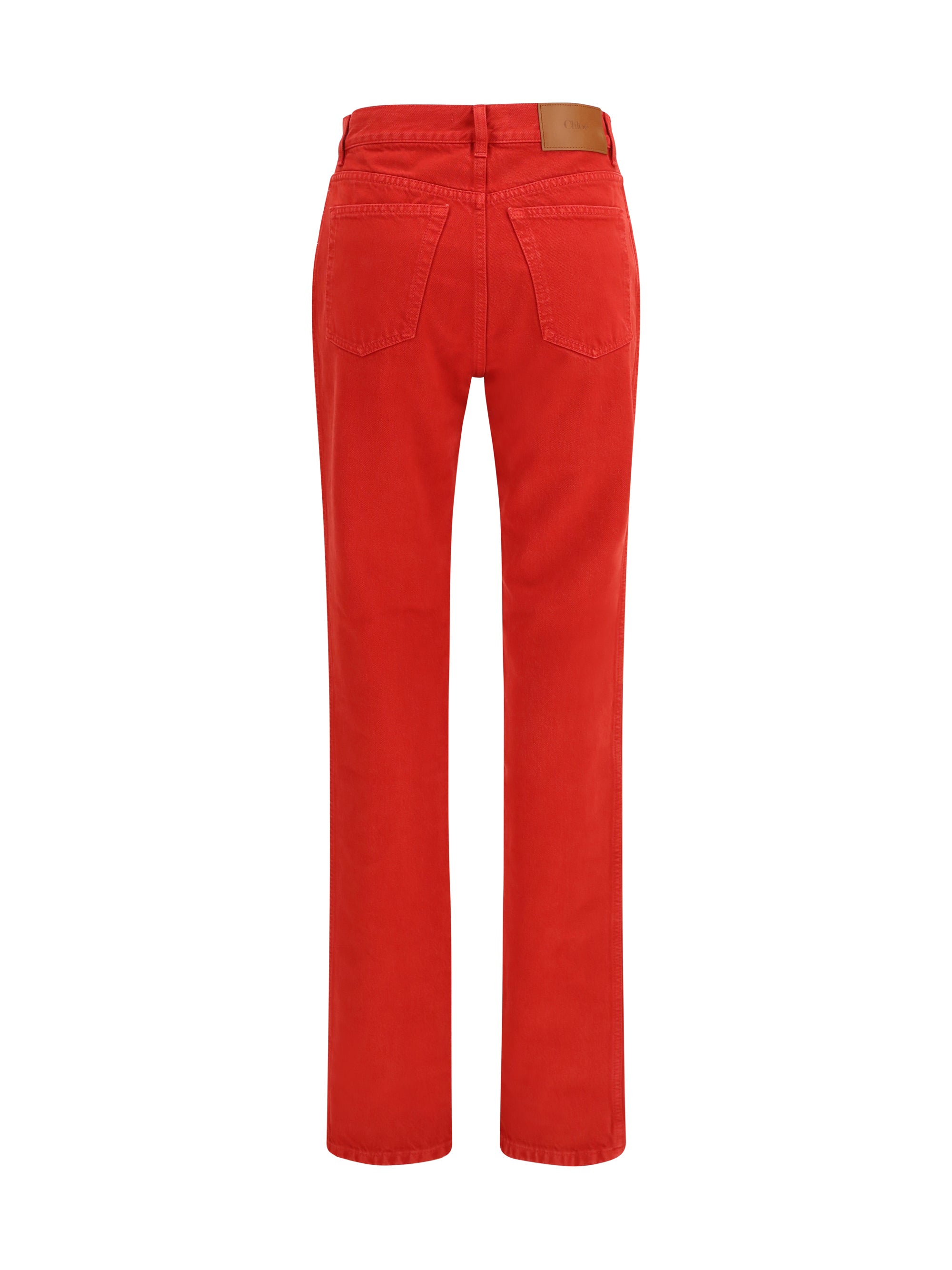 cotton denim pants