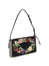 small embroidered devain shoulder bag