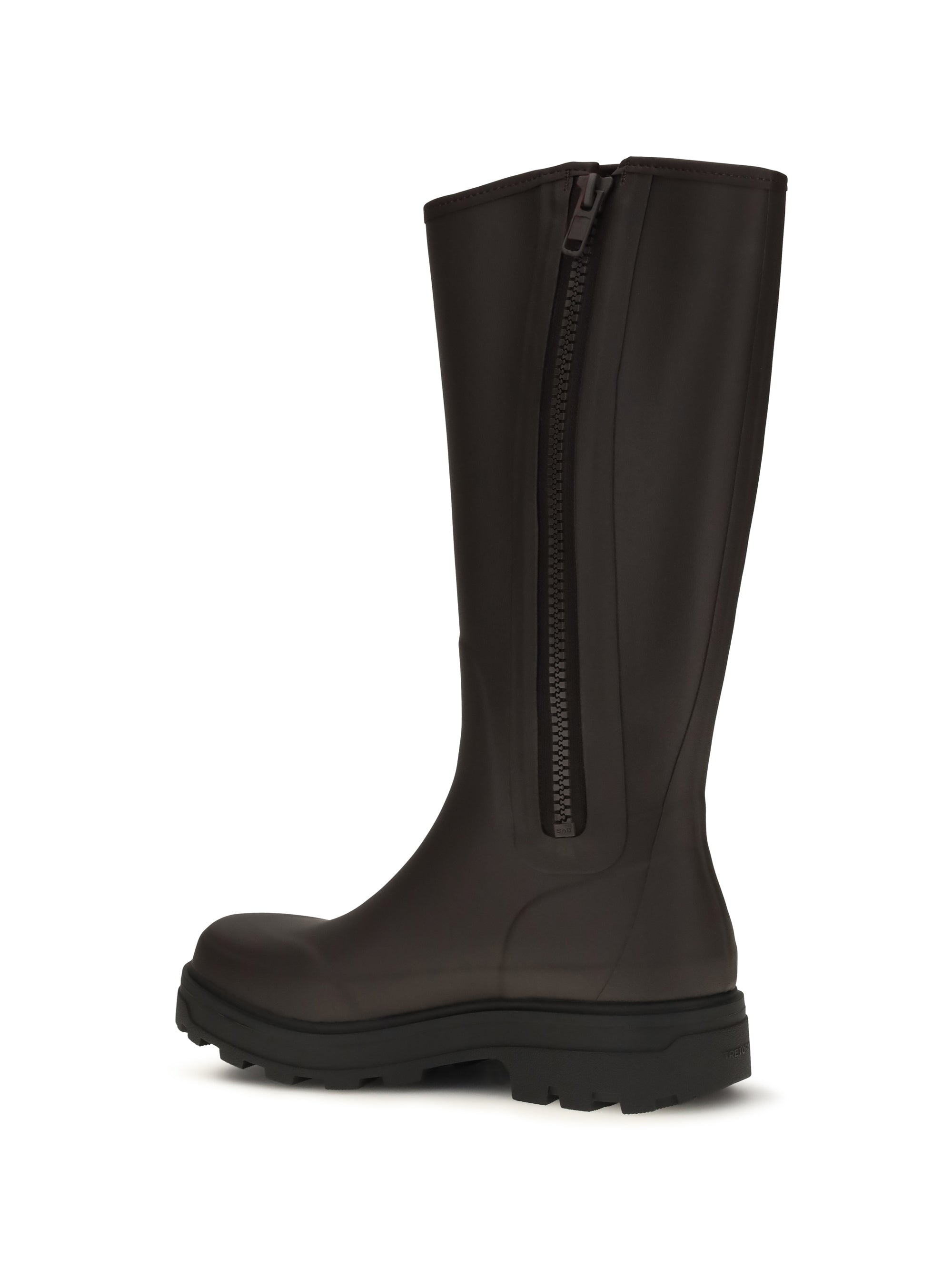 halla rubber high boots