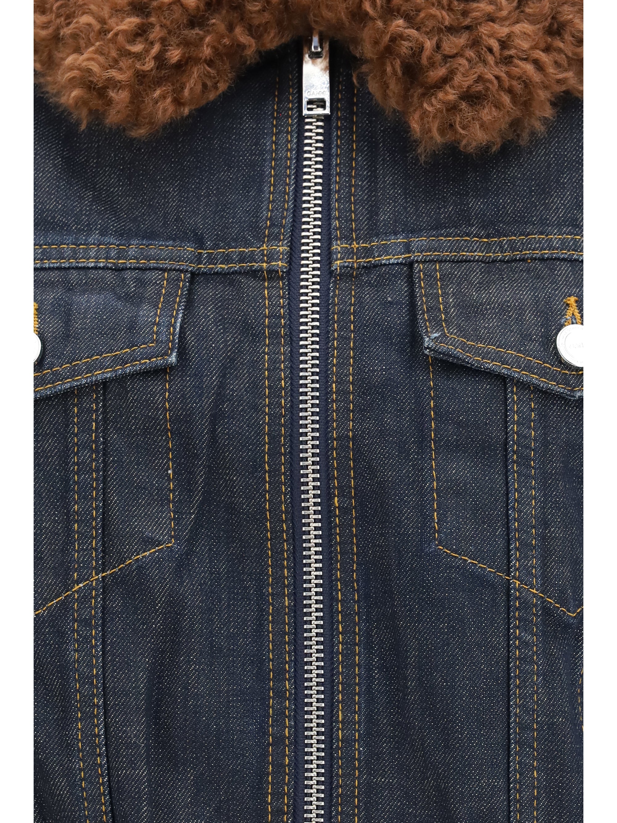denim bomber jacket