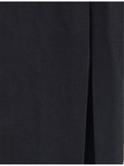 ALESSANDRA RICH 40 tweed long skirt 