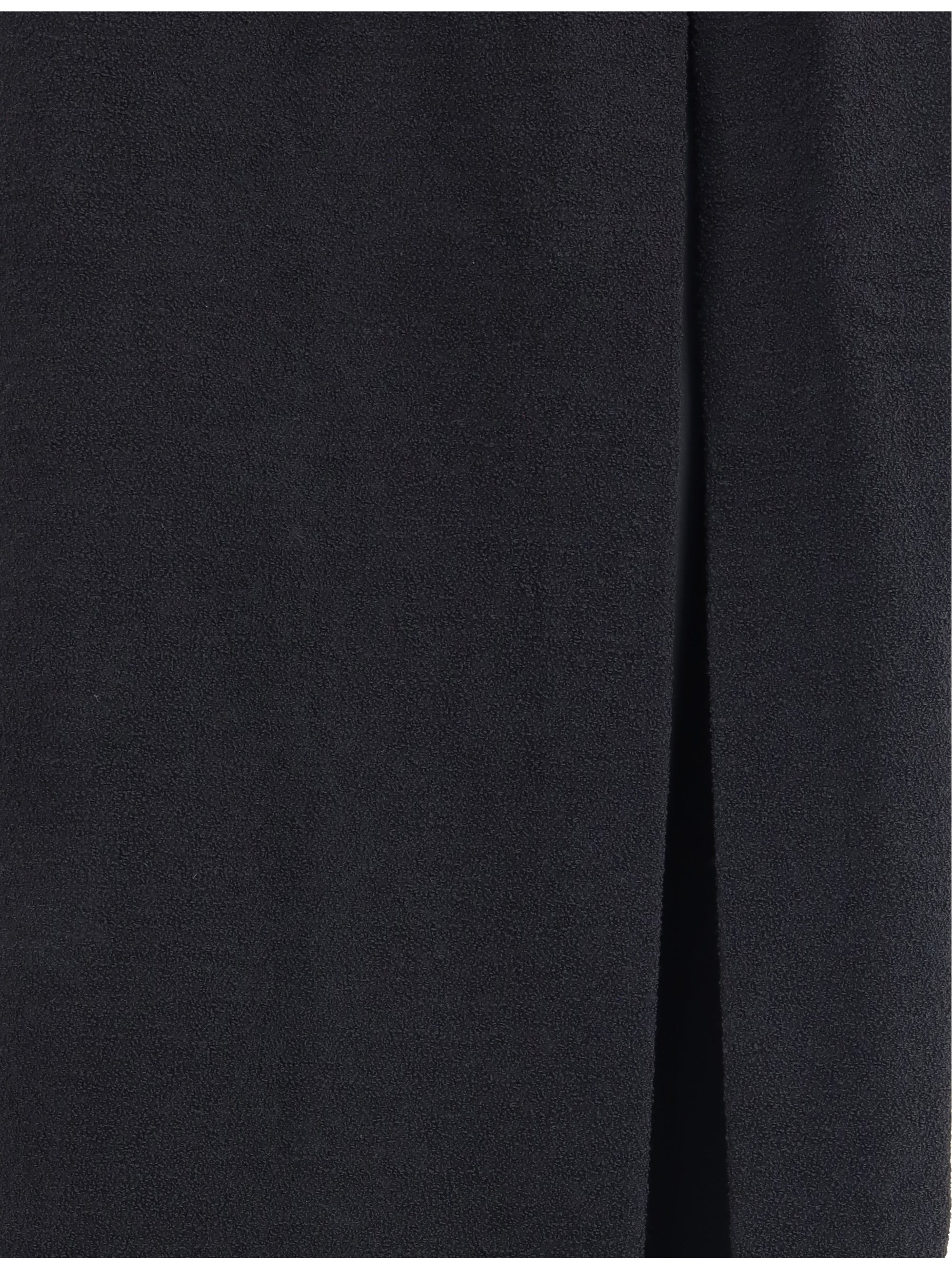 tweed long skirt