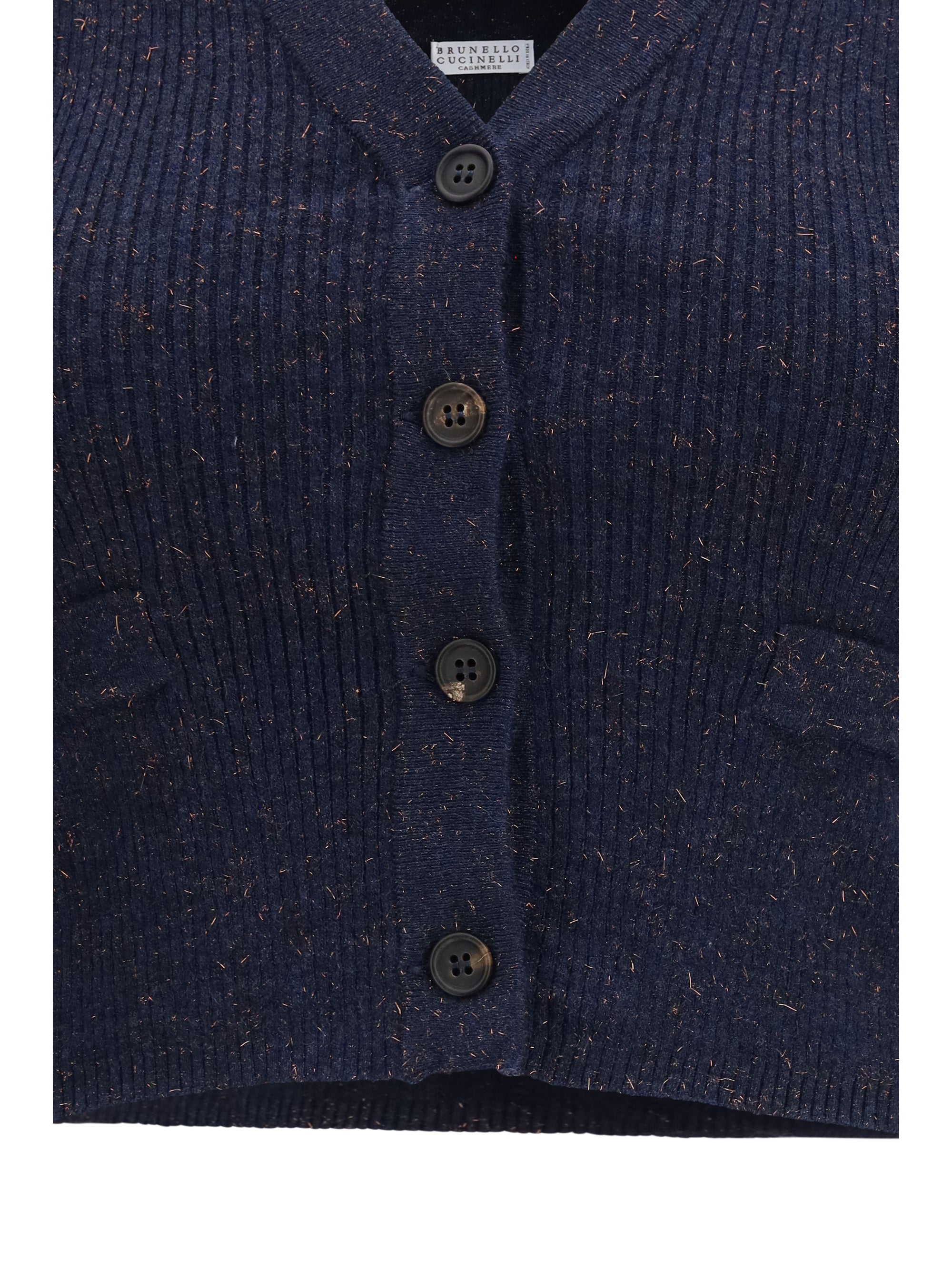 sleeveless cardigan
