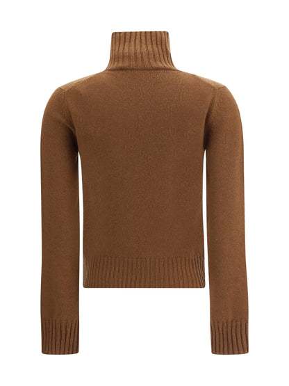 AMI PARIS L ami de coeur turtleneck sweater