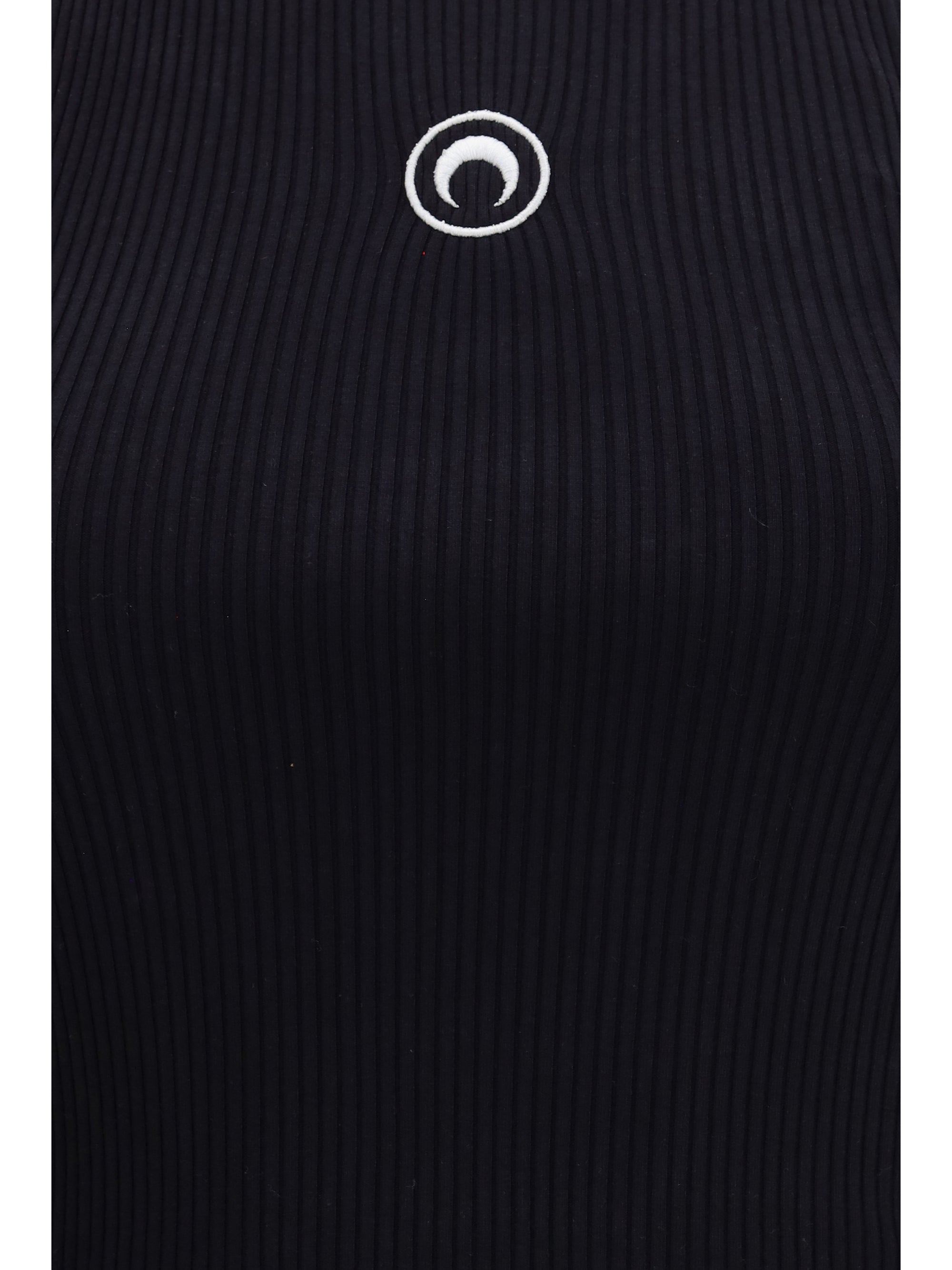 layered cotton jersey tank top
