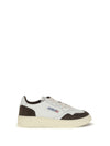 medalist low leather sneakers