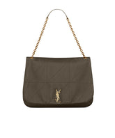 SAINT LAURENT Large Jamie 4.3 Leather Shoulder Bag – Khaki